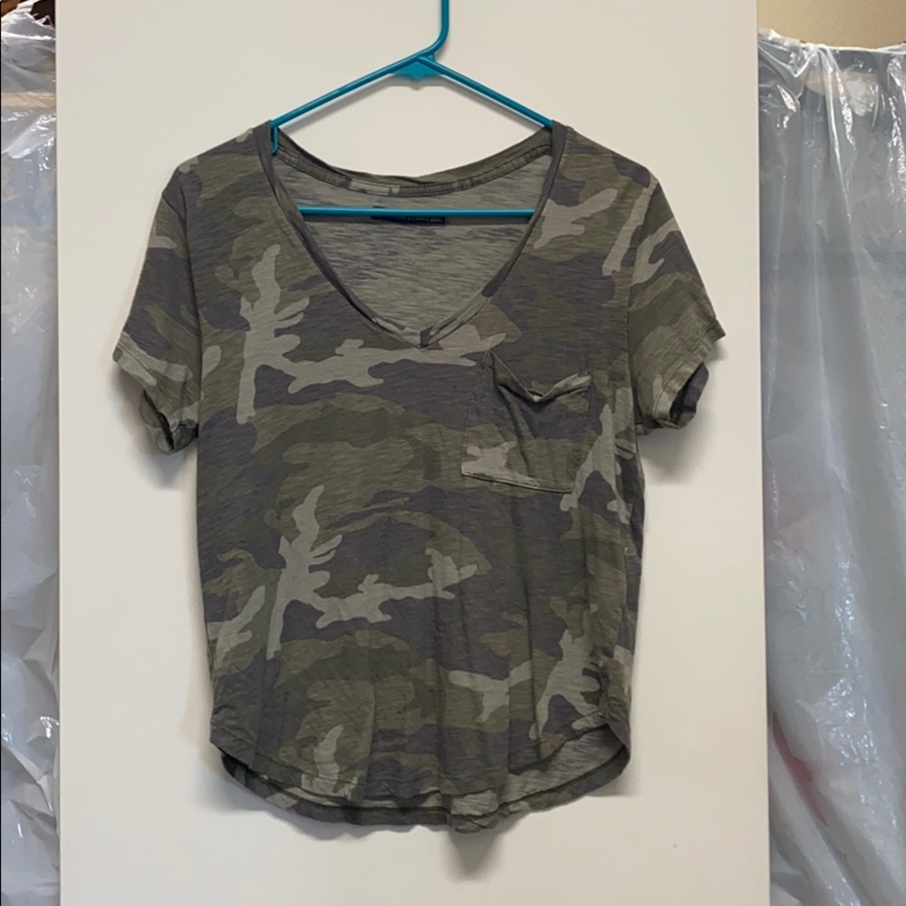 cute and comfy camouflage tee.